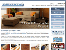 Tablet Screenshot of carpetsonu.com